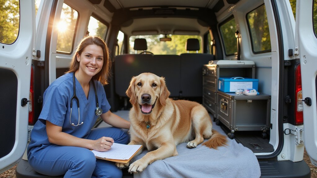 Gibt es mobile Tierärzte und wie arbeiten diese?