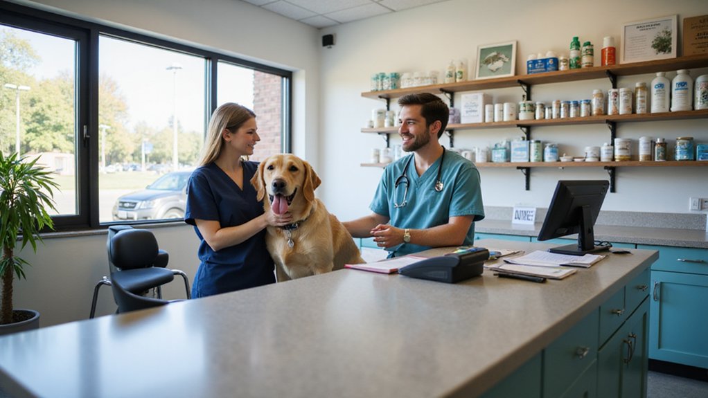 Wie viel kostet eine Tierarztpraxis pro Tag?