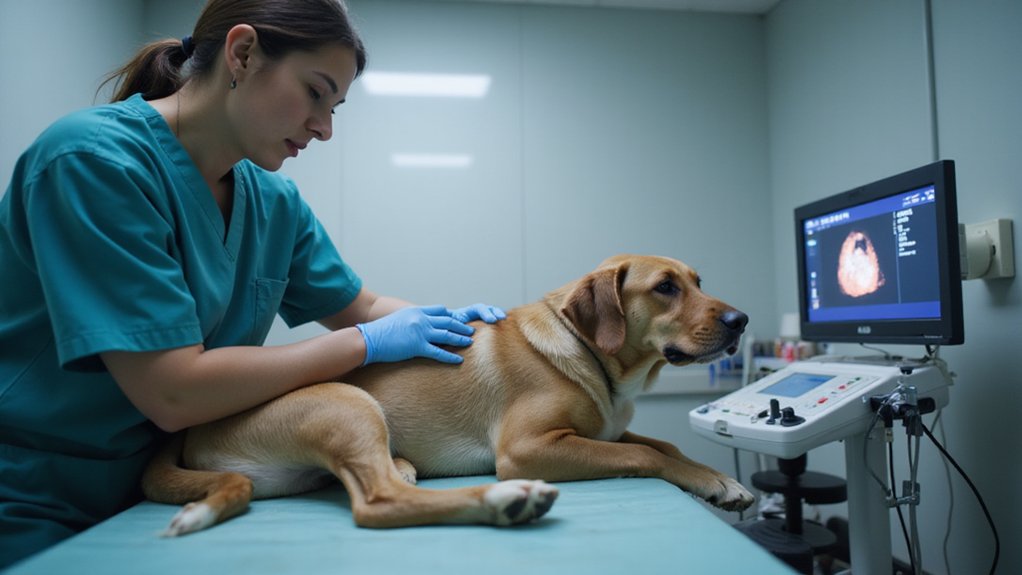 Was macht der Tierarzt bei einer Magendrehung?