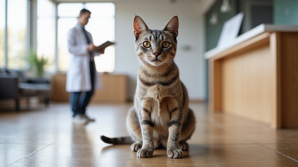 Wie oft sollte eine Katze zum Tierarzt gehen?